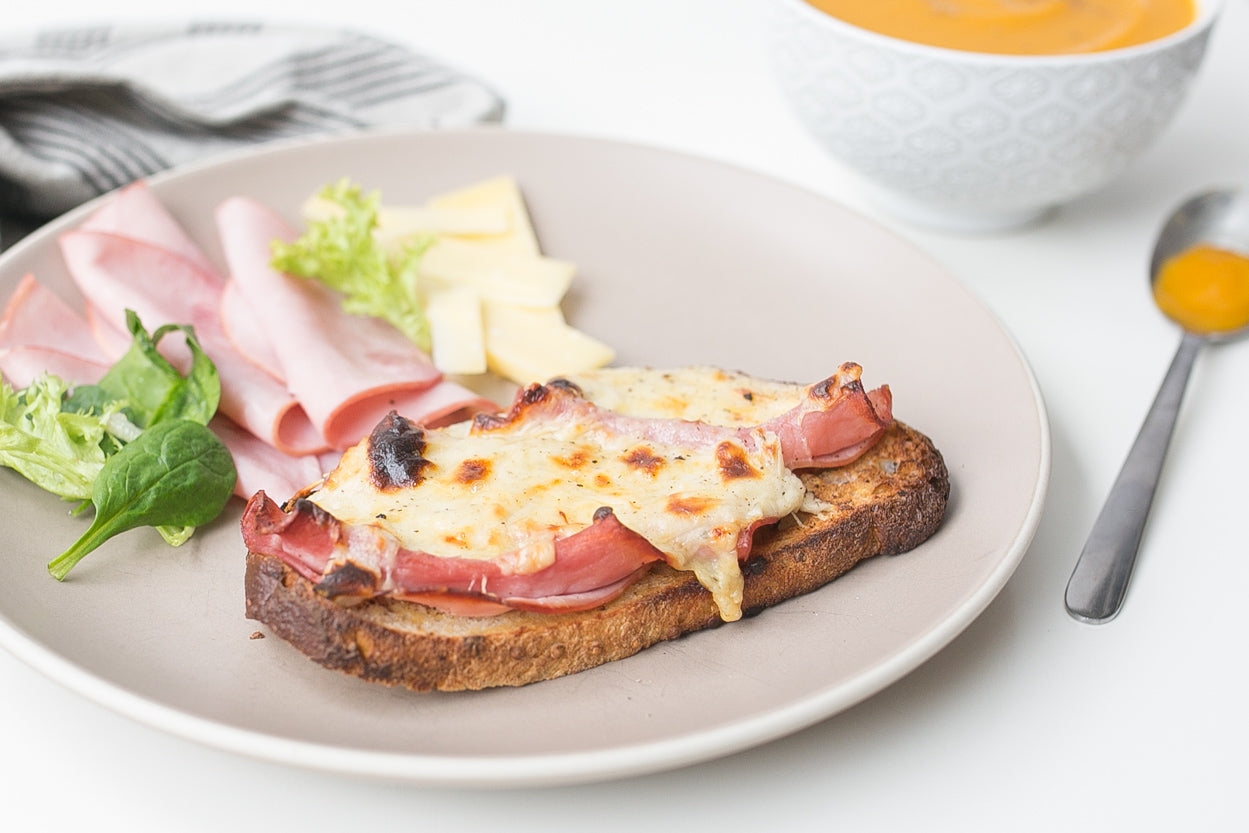 “Open-Face” Croque Monsieur