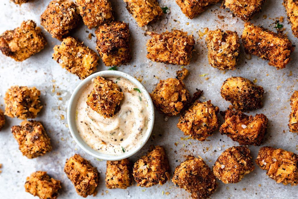 Air Fried Cajun Popcorn