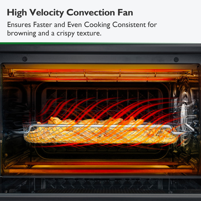 10-IN-1 SMART & CLEAN AIR FRYER TOASTER OVEN