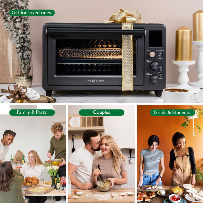 10-IN-1 SMART & CLEAN AIR FRYER TOASTER OVEN