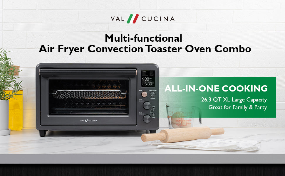 10-IN-1 SMART & CLEAN AIR FRYER TOASTER OVEN